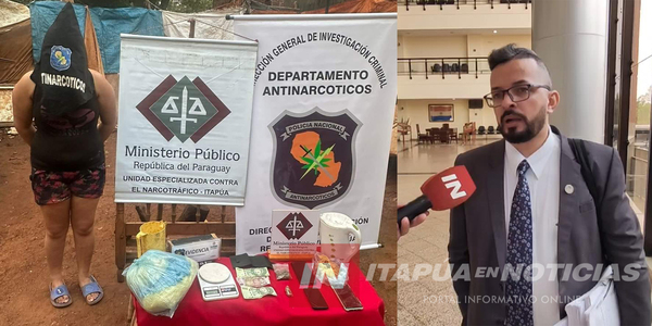 DESMANTELARON “KIOSCO” DE DROGAS EN ENCARNACIÓN - Itapúa Noticias