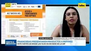 Financieras presentarán productos a Mipymes: este jueves 26 en sede de la UIP - Gente & Negocios - ABC Color