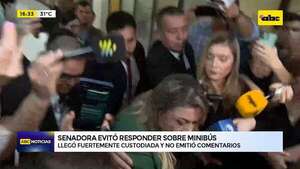 Zenaida huye para no responder por minibús: “Bachi” anuncia sumario - ABC Noticias - ABC Color