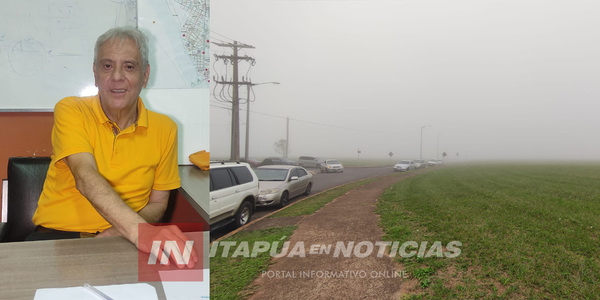 CON EL INGRESO DE UN FRENTE SUR HARÍA QUE EL HUMO SE DISIPE - Itapúa Noticias