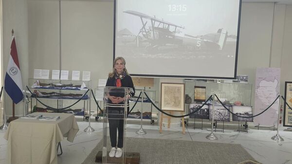 Museo Aviadores del Chaco recibe a delegación boliviana de descendientes de la Guerra del Chaco