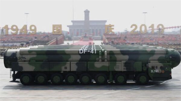 China amenaza al mundo con poderoso misil intercontinental
