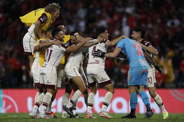 Lanús tuvo recompensa en los penales ante Medellín y está en semis de Sudamericana - Fútbol Internacional - ABC Color