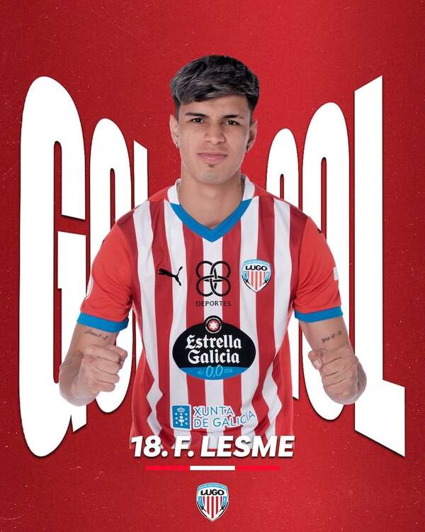 Doblete de Lesme en la Copa Federación de España - Fútbol Internacional - ABC Color