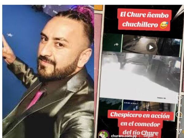 (VIDEO) ¡Qué miedo! ¡Chespicero ingresó a casa del chismoso Churero y este lo enfrentó!