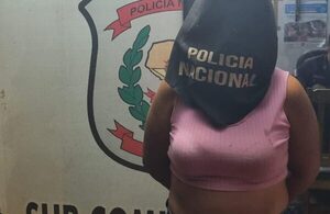 Capturan a buscada por hurto
