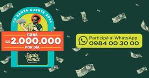 La Nación / Yerba mate Santo Tomás vuelve a lanzar su promo “Tu Santa Suerte”