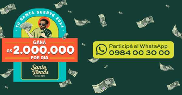 La Nación / Yerba mate Santo Tomás vuelve a lanzar su promo “Tu Santa Suerte”