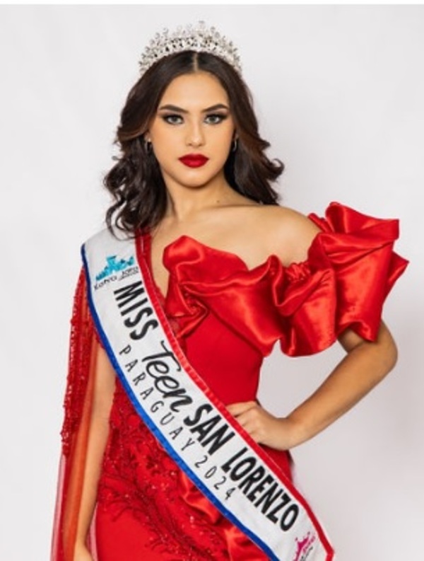Sanlorenzana se prepara para conquistar Miss Teens Paraguay » San Lorenzo PY