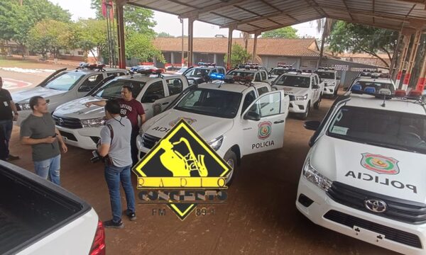 Patrulleras se entregarían hoy en Alto Paraná