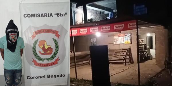 TENÍA ARRESTO DOMICILIARIO Y HABRÍA HURTADO 5.000.000 EN CNEL. BOGADO - Itapúa Noticias