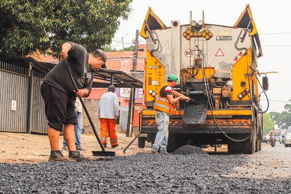 Avanzan las intervenciones viales en varios tramos del área metropolitana - .::Agencia IP::.