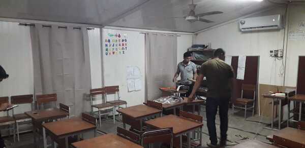INDI dota de acondicionador de aire a escuela de la comunidad Xákmok Kásek - .::Agencia IP::.