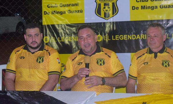 Guaraní de Minga Guazú pasa a manos de gerenciamiento