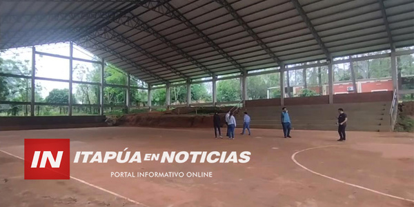 MUNICIPALIDAD DE TRINIDAD IMPULSA OBRAS EN EL POLIDEPORTIVO DE PASO GUEMBE - Itapúa Noticias