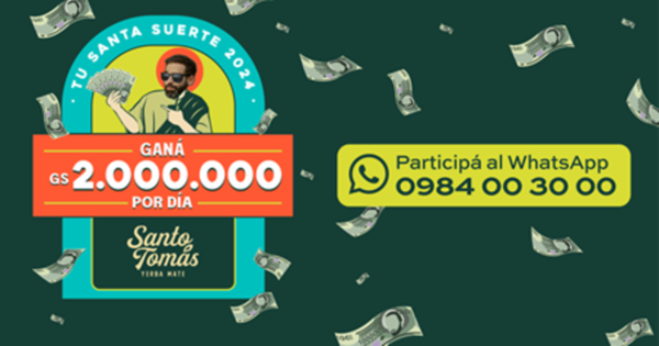 Diario HOY | Yerba Santo Tomás lanza promo Tu Santa Suerte