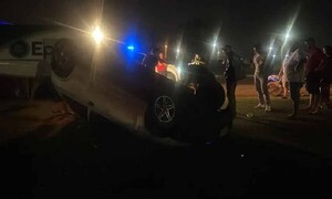 Minga Guazú: En vuelco de auto muere una niña que viajaba sin el cinturón de seguridad – Prensa 5