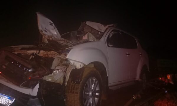 Jefe policial sufre violento accidente