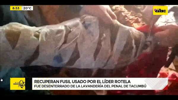 Difunden vídeo de hallazgo de fusil, pero borran CCTV de cateo a guardiacárcel - ABC Noticias - ABC Color