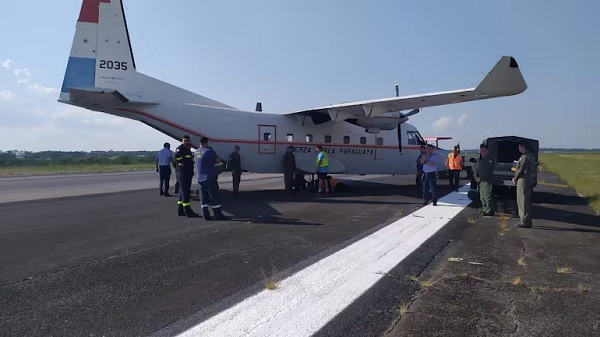 FAP traslada a paciente terminal desde Brasil a Paraguay