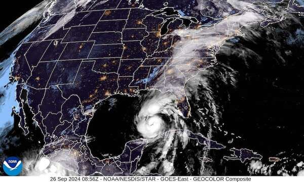 Huracán Helene amenaza el estado de Florida con con potencial “catastrófico” - Mundo - ABC Color