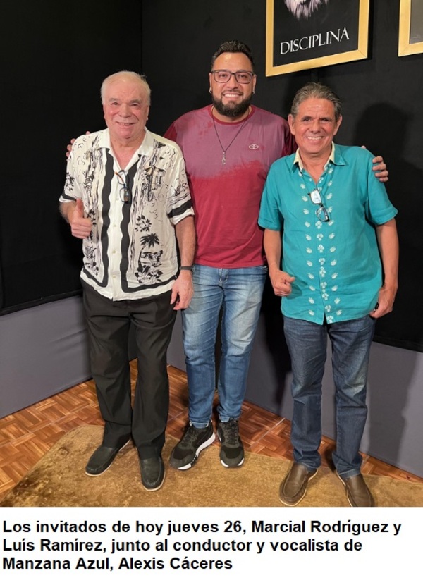 Músicas de TBT, un programa que reúne a grandes valores del arte musical local