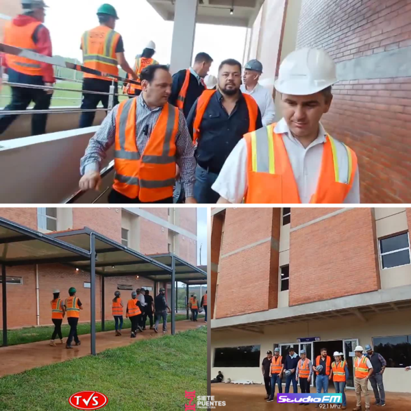 DIPUTADO REMESOWSKI DESTACA AVANCES EN LA CONSTRUCCIÓN DEL HOSPITAL GENERAL DE ITAPÚA - TVS