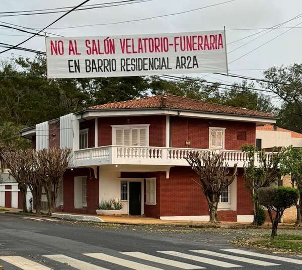 Asunción: vecinos están en contra de funeraria en barrio Mburicaó - Nacionales - ABC Color