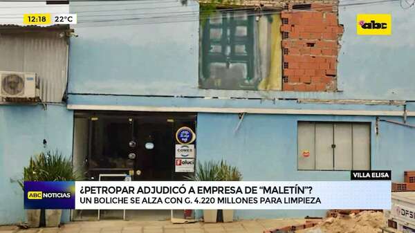 Millonaria adjudicación de Petropar a presunta empresa de maletín: G. 4.220 millones para limpieza - ABC Noticias - ABC Color