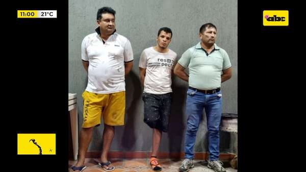 Video: sicarios de Capiatá estaban en la quinta de un funcionario del Ministerio de Justicia - ABC Noticias - ABC Color