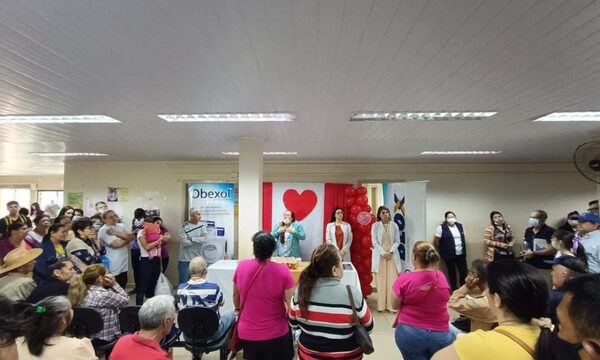 Presidente Franco: conmemoran el Día Mundial del Corazón en el Hospital Distrital