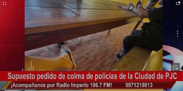 Acusan a policías por extorsión y pedido de coima