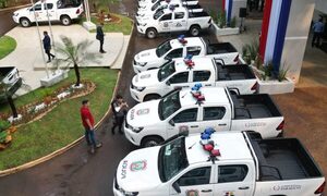 Comisarías de Alto Paraná reforzarán su labor con nuevas patrulleras