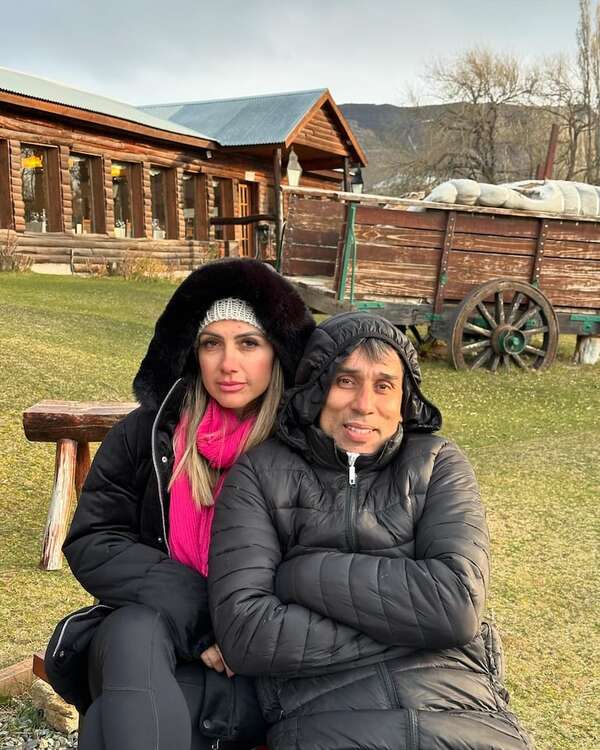 Nelson “Pipino” Cuevas y Alicia Ramírez disfrutan del sur de Argentina - Gente - ABC Color
