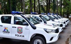 Entregan 20 patrulleras para reforzar seguridad en Alto Paraná