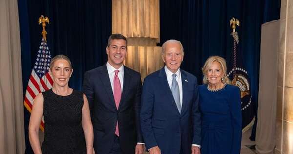 La Nación / Presidentes Peña y Biden reafirman compromiso de trabajar juntos en temas clave