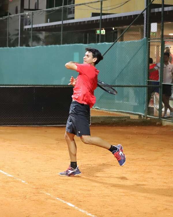 Tenis-ITF M15 Asunción: Histórico triunfo de Santino Núñez - Polideportivo - ABC Color