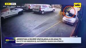 Video: arrestan a mujer vinculada a un asalto   - ABC Noticias - ABC Color