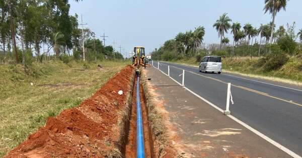 Diario HOY | Obra de alcantarillado en Caacupé entra a su recta final