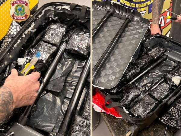 Paraguayo intentó viajar a España con cocaína oculta en su maleta - ABC en el Este - ABC Color