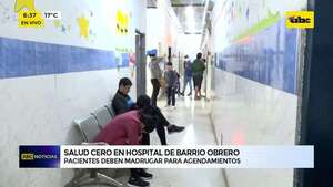 Salud Cero: pacientes madrugan para realizar agendamientos en el Hospital de Barrio Obrero - ABC Noticias - ABC Color