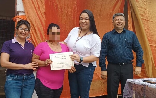35 mujeres privadas de libertad finalizaron el curso “Nueva Vida en Cristo”