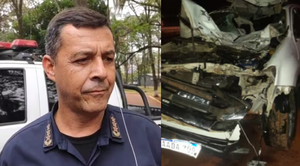 Comisario París da su versión tras fatal accidente: “Lamento mucho las habladurías” - Noticiero Paraguay