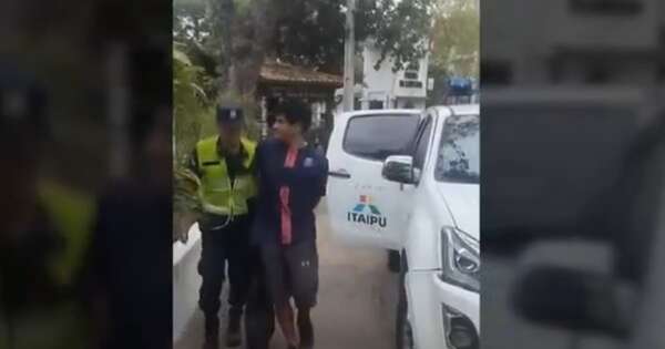 Diario HOY | Policía detiene a ladrón que habría perpetrado robo a la Defensoría de Lambaré