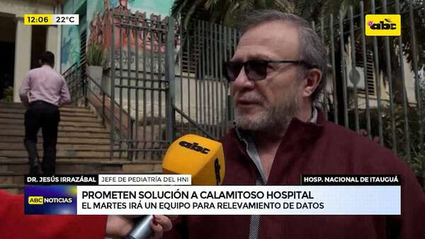 Video: prometen solucionar calamitosa situación del HNI - ABC Noticias - ABC Color