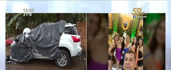 Trágico choque de una camioneta de la policía - SNT
