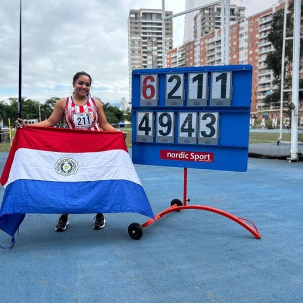 Buen comienzo guaraní con medallas y record en suda atlético U23 en Colombia