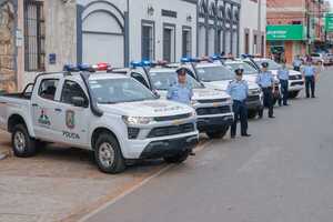 Paraguarí y Misiones recibieron nuevas patrulleras para mejorar la seguridad