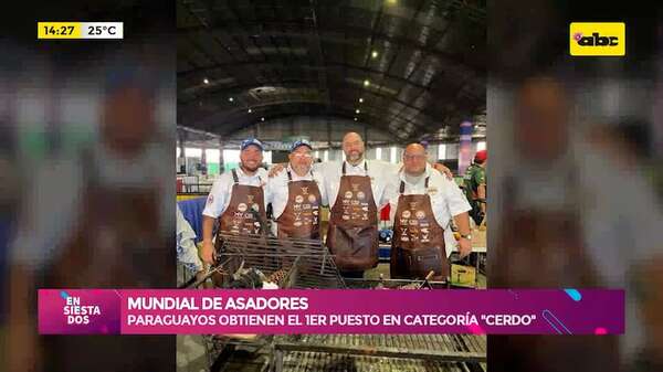 BBQ Paraguay logra primer puesto en categoría panceta de cerdo en el Mundial de Asadores 2024 - Ensiestados - ABC Color