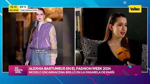Fashion Week 2024: la modelo encarnacena Alexhia Bartumeus brilló en la pasarela de París - Ensiestados - ABC Color